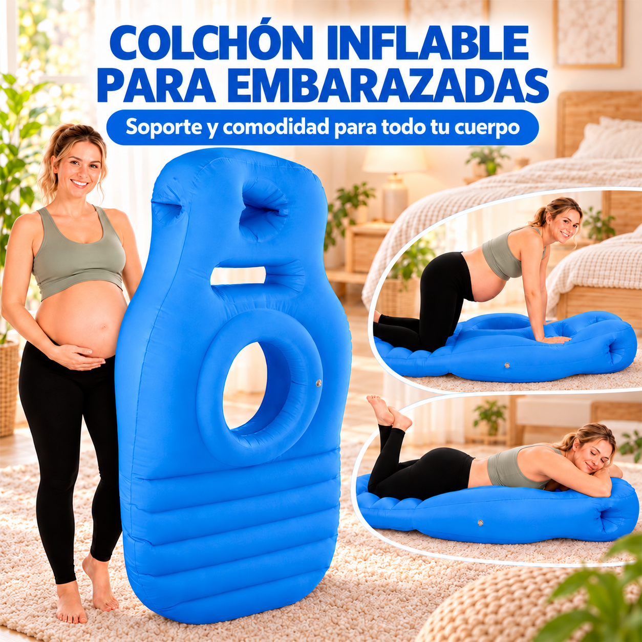 Colchón Inflable para Embarazadas