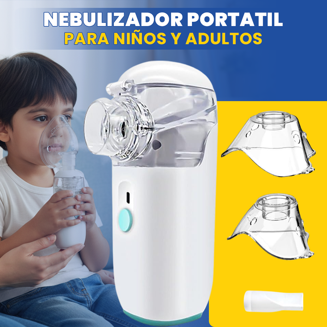 Nebulizador Portátil - Para Niños y Adultos