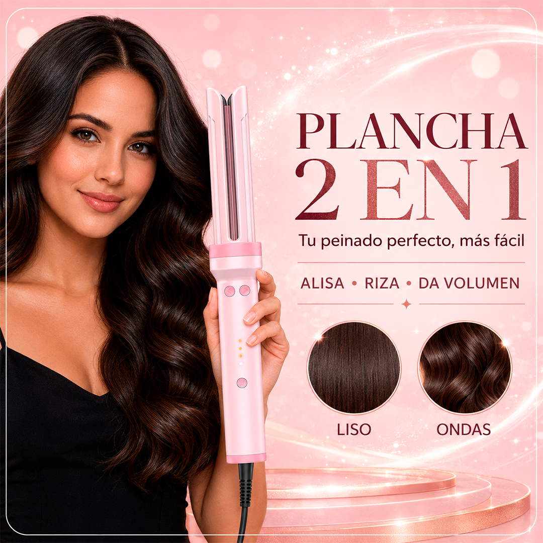 PLANCHA AUTOMÁTICA 2 EN 1