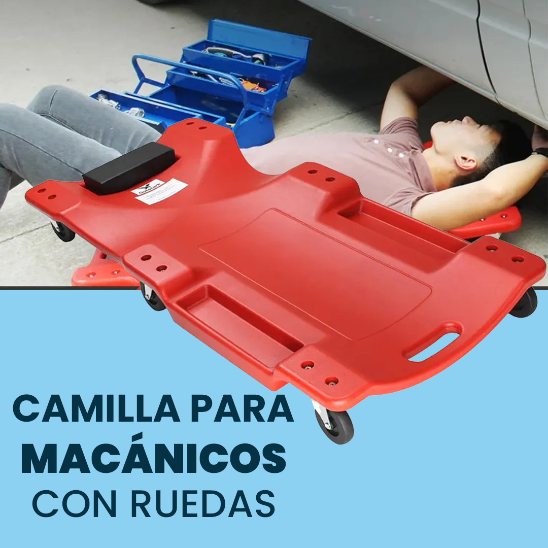 Camilla para Mecánicos Deslizante