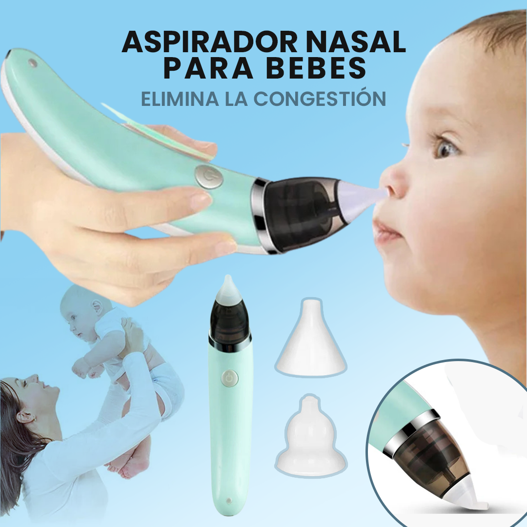 Aspirador Nasal Eléctrico para Bebés