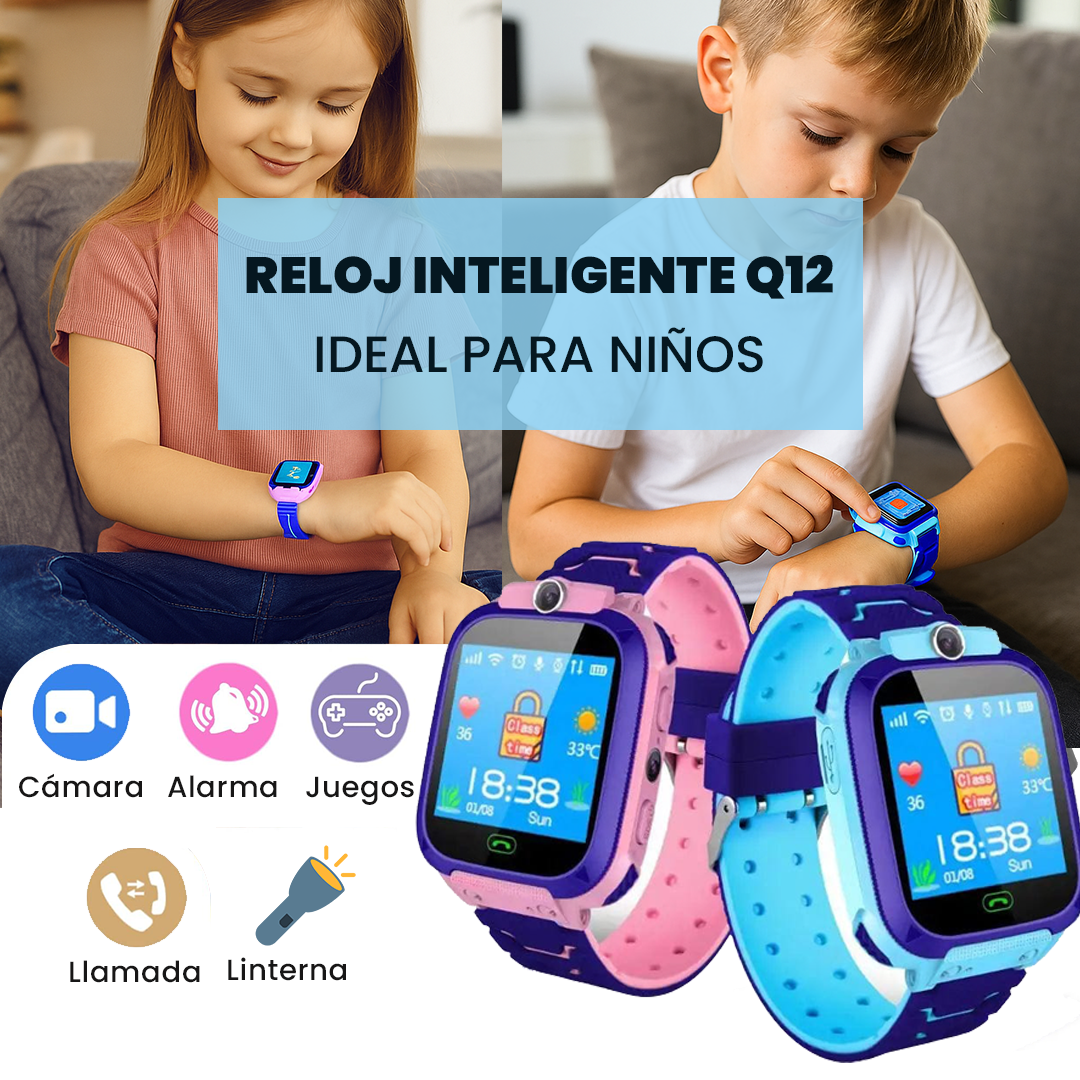 Pulsera Reloj Inteligente Niños Worten Smartwatch Q12 Reloj