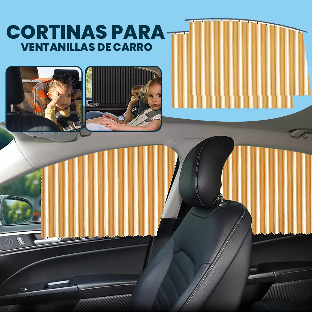 Cortinas Magnéticas para Ventanillas de Carro