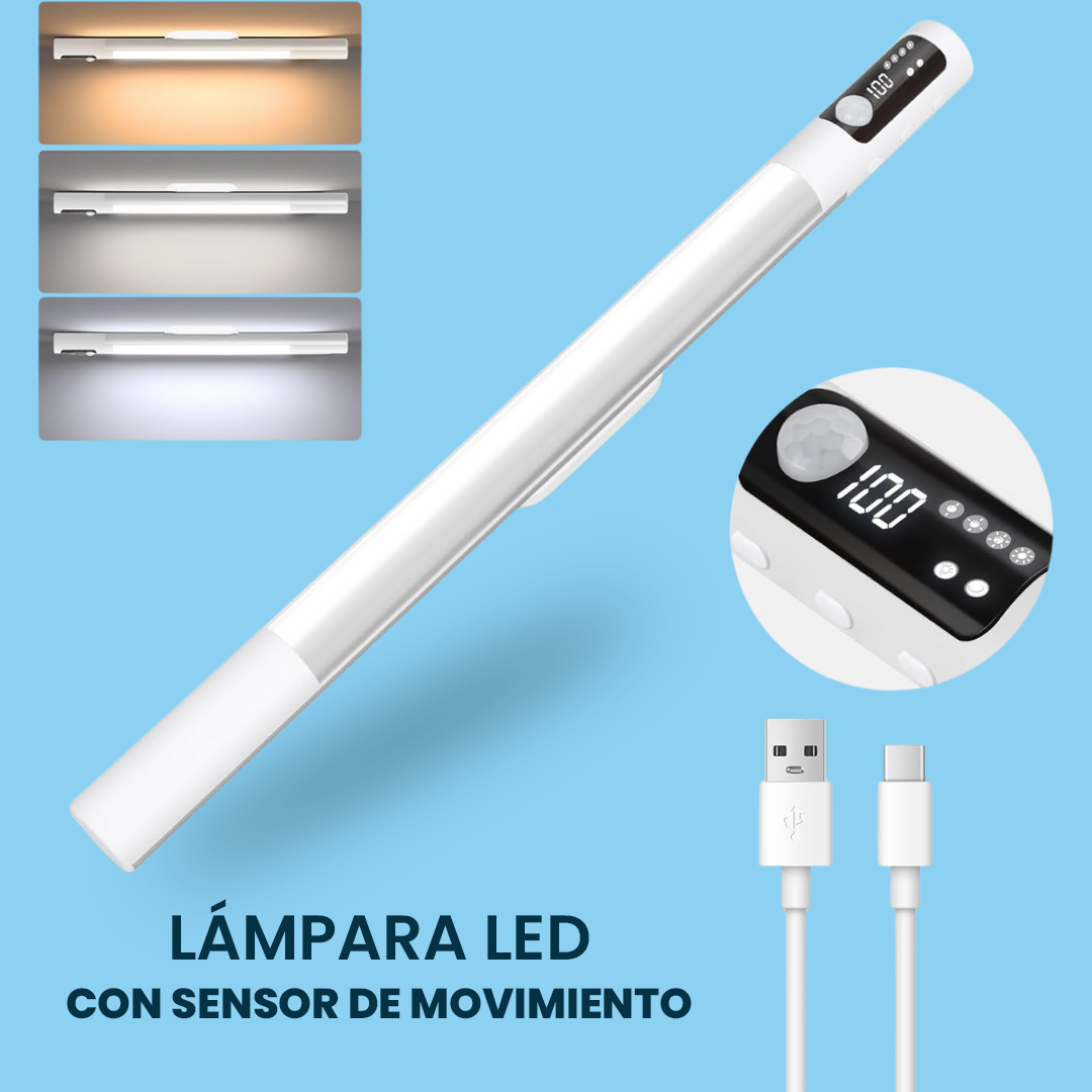 Lámpara con Sensor de Movimiento - DIGITAL - 2X1