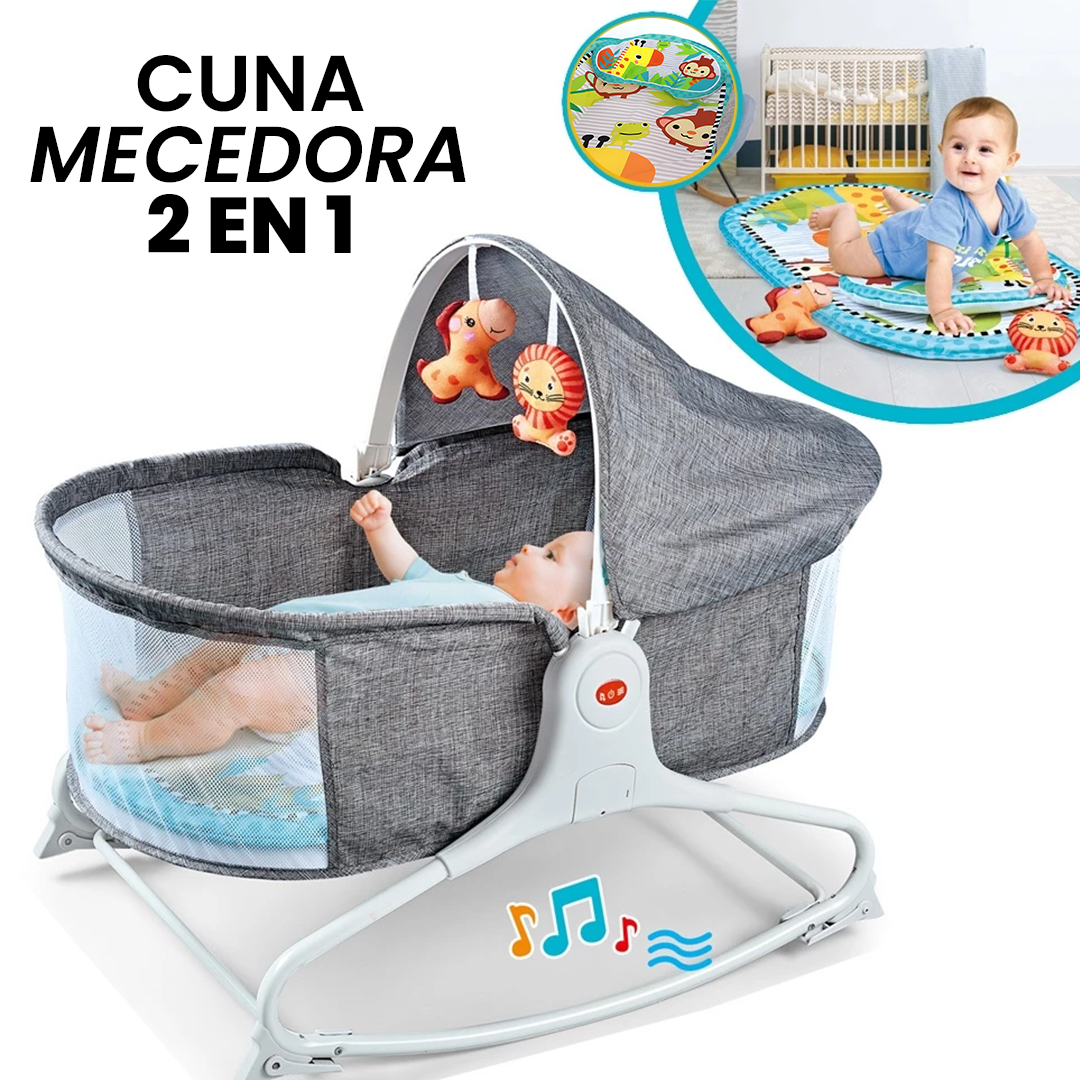 Cuna - Mecedora 2 en 1 Multifuncional