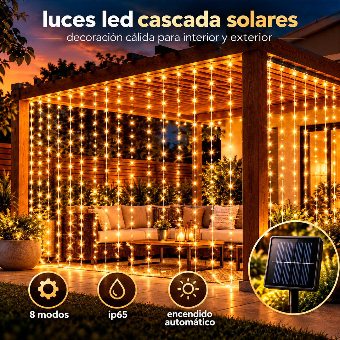 Luces Solares de Navidad PREMIUM
