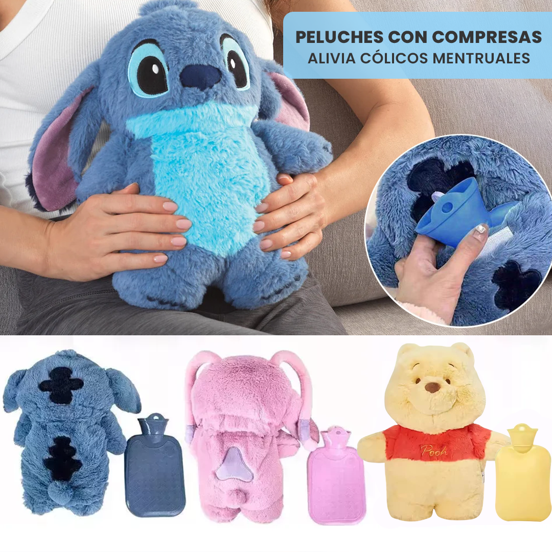 PELUCHES TÉRMICOS - ALIVIA COLICOS MESTRUALES