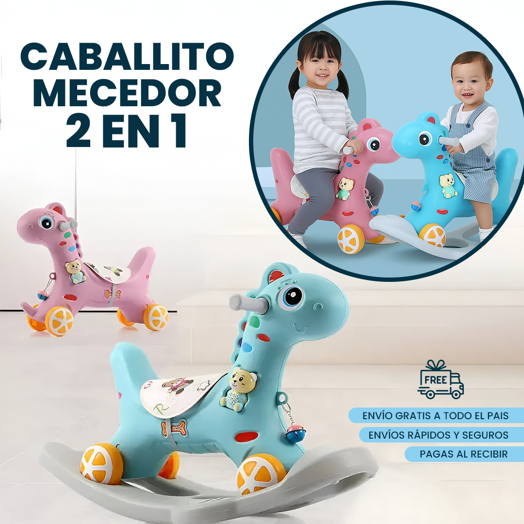 Caballito Mecedor 2 en 1