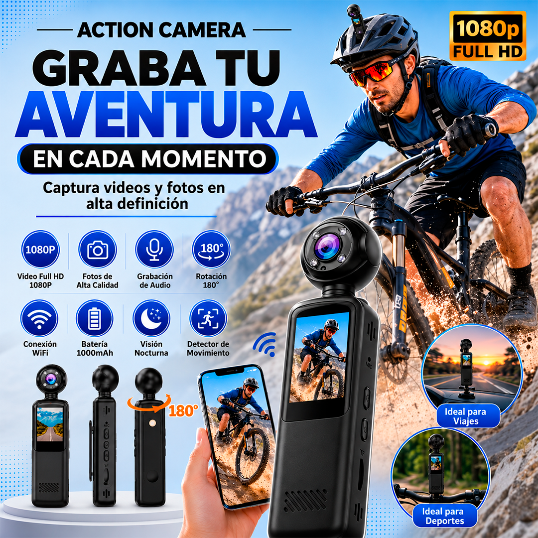 Mini Cámara de Acción