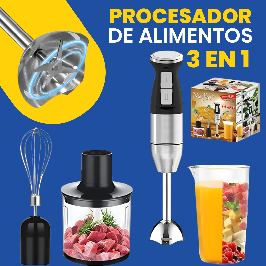Licuadora de Inmersión 3 en 1