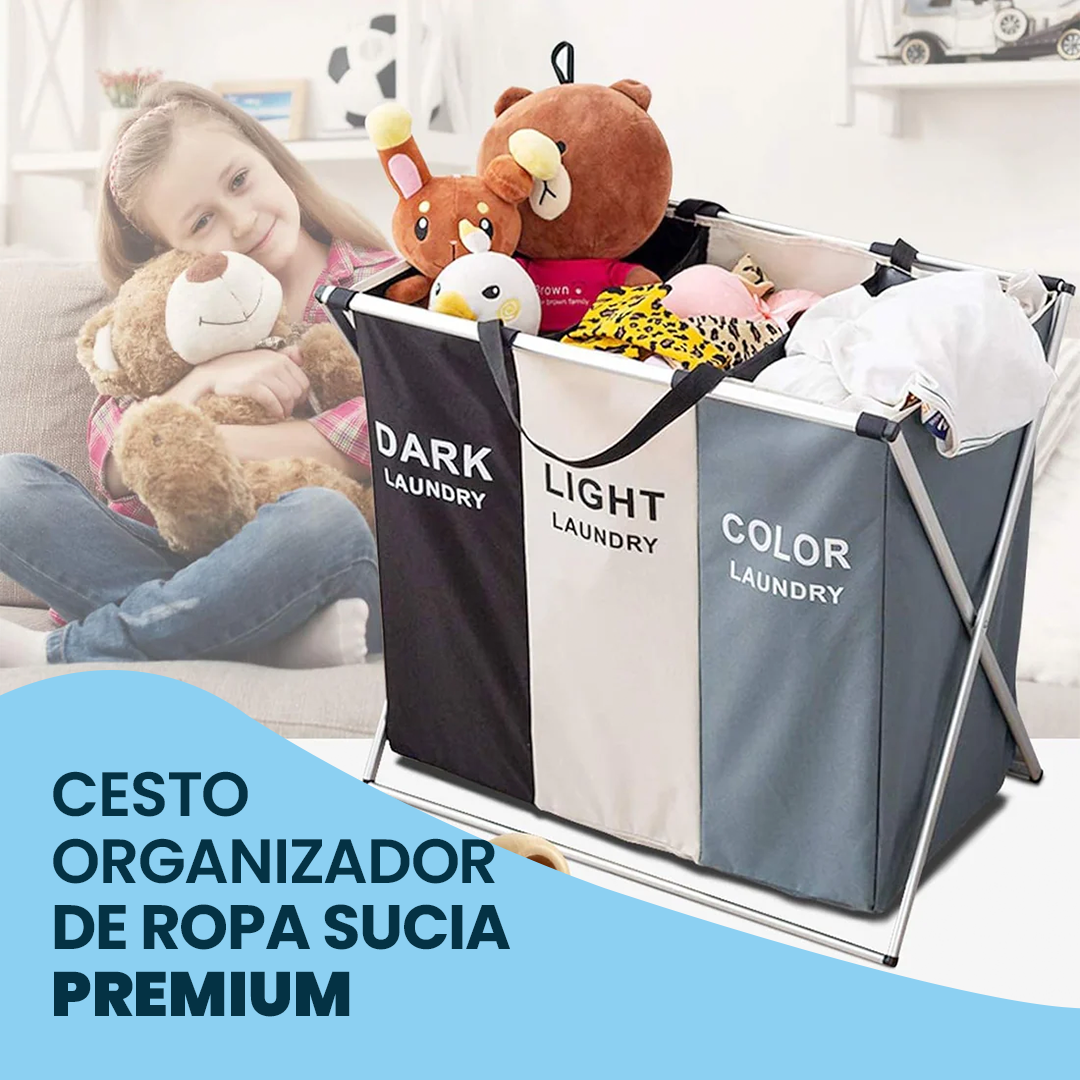 Cesto Organizador de Ropa Sucia Premium