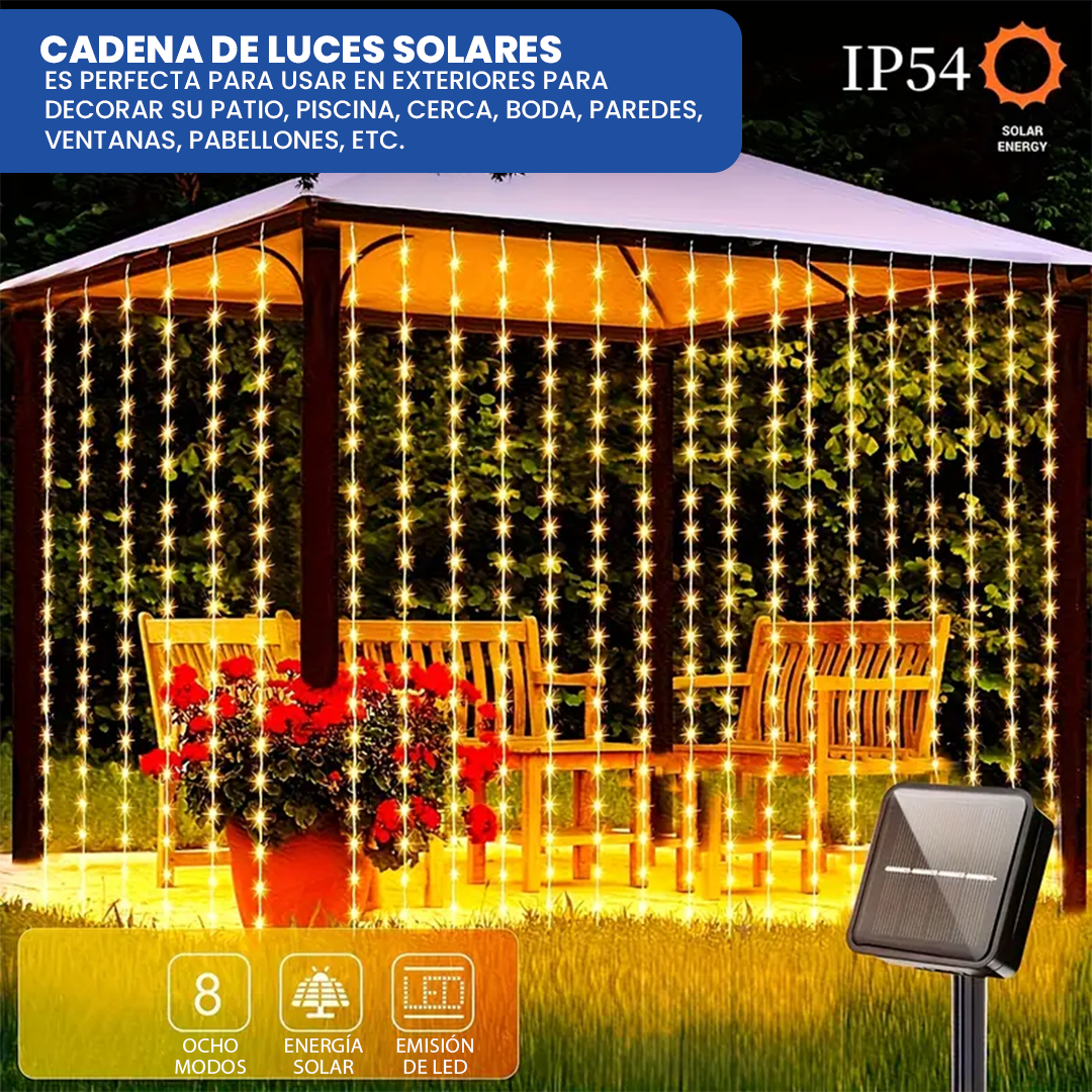 Luces Solares de Navidad PREMIUM
