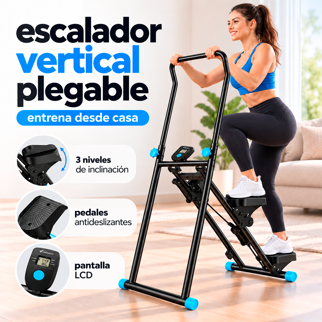 Escalador Vertical Plegable – ¡Entrena desde casa!