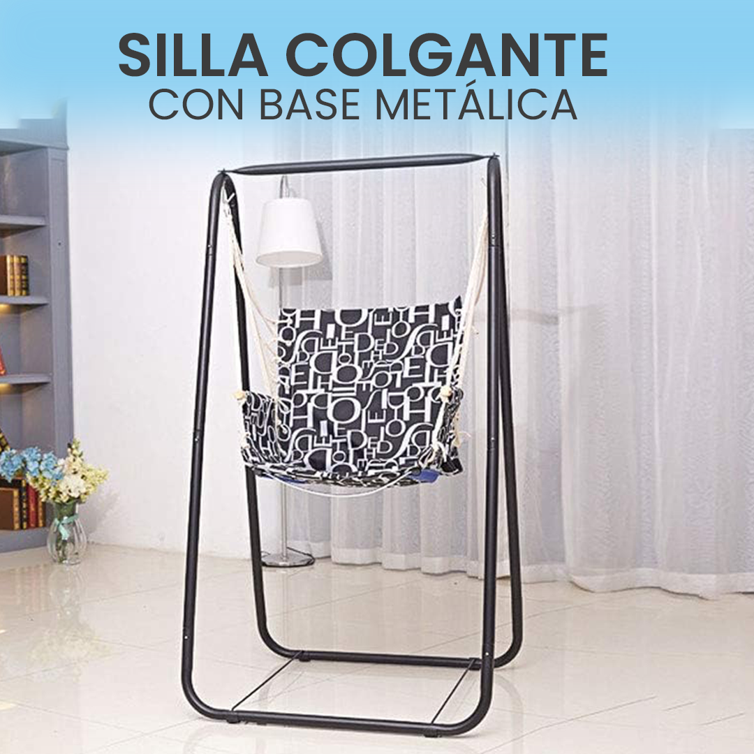 Silla Hamaca colgante Con Soporte