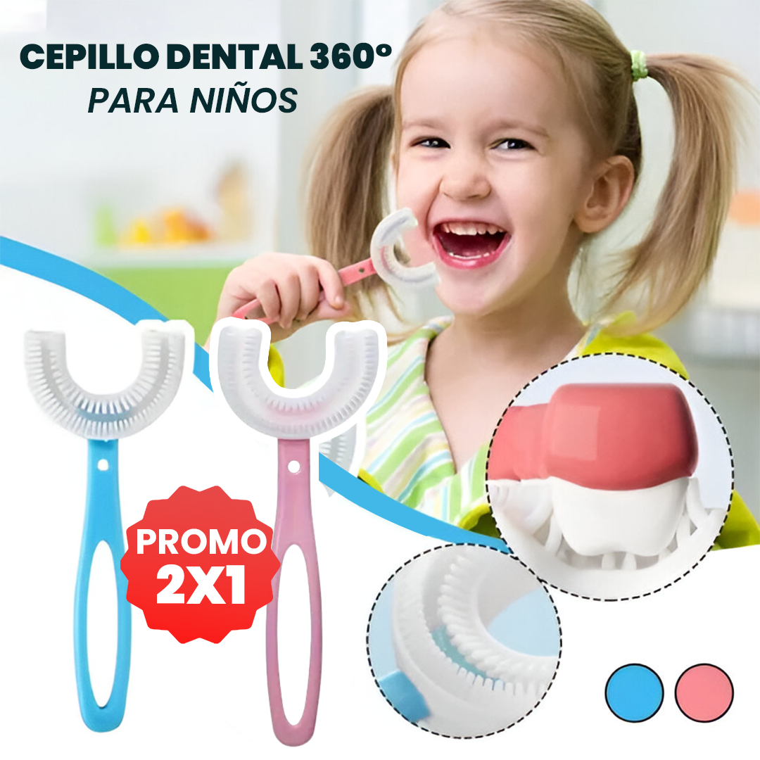 Cepillos de Dientes 360° para Niños - PROMO 2X1