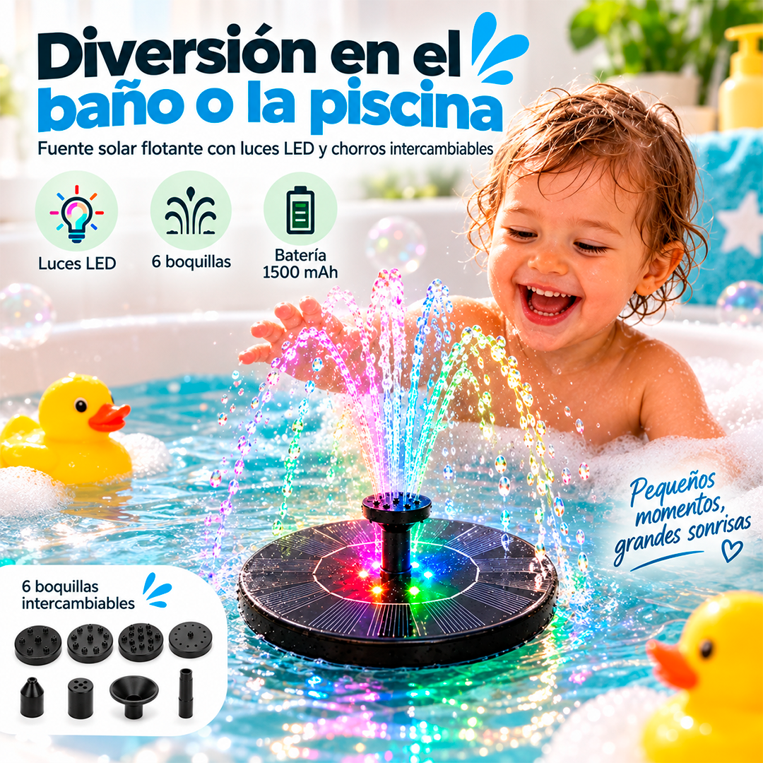 Fuente Solar Flotante