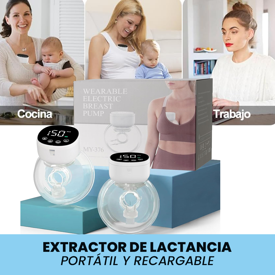 Extractor de Leche Portátil Inalámbrico