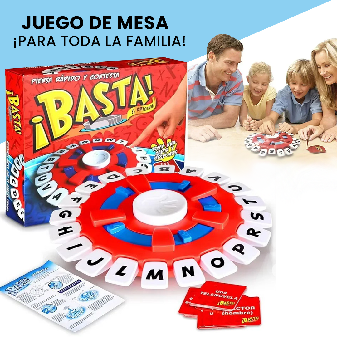 Juego De Mesa Basta Clásico