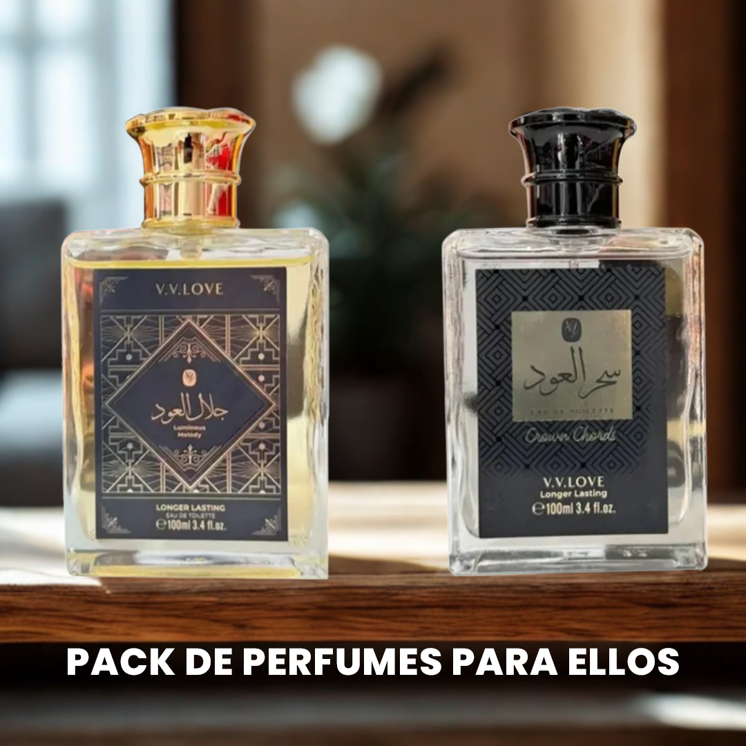 Pack de Perfumes Árabes para Caballeros 2x1