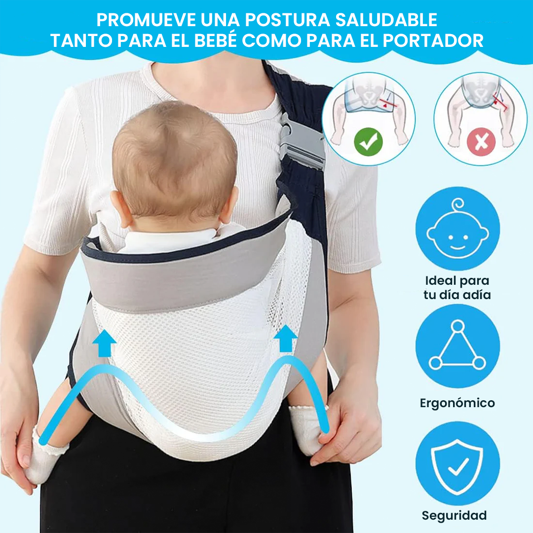 Porta Bebé Ergonómico Tipo Fular