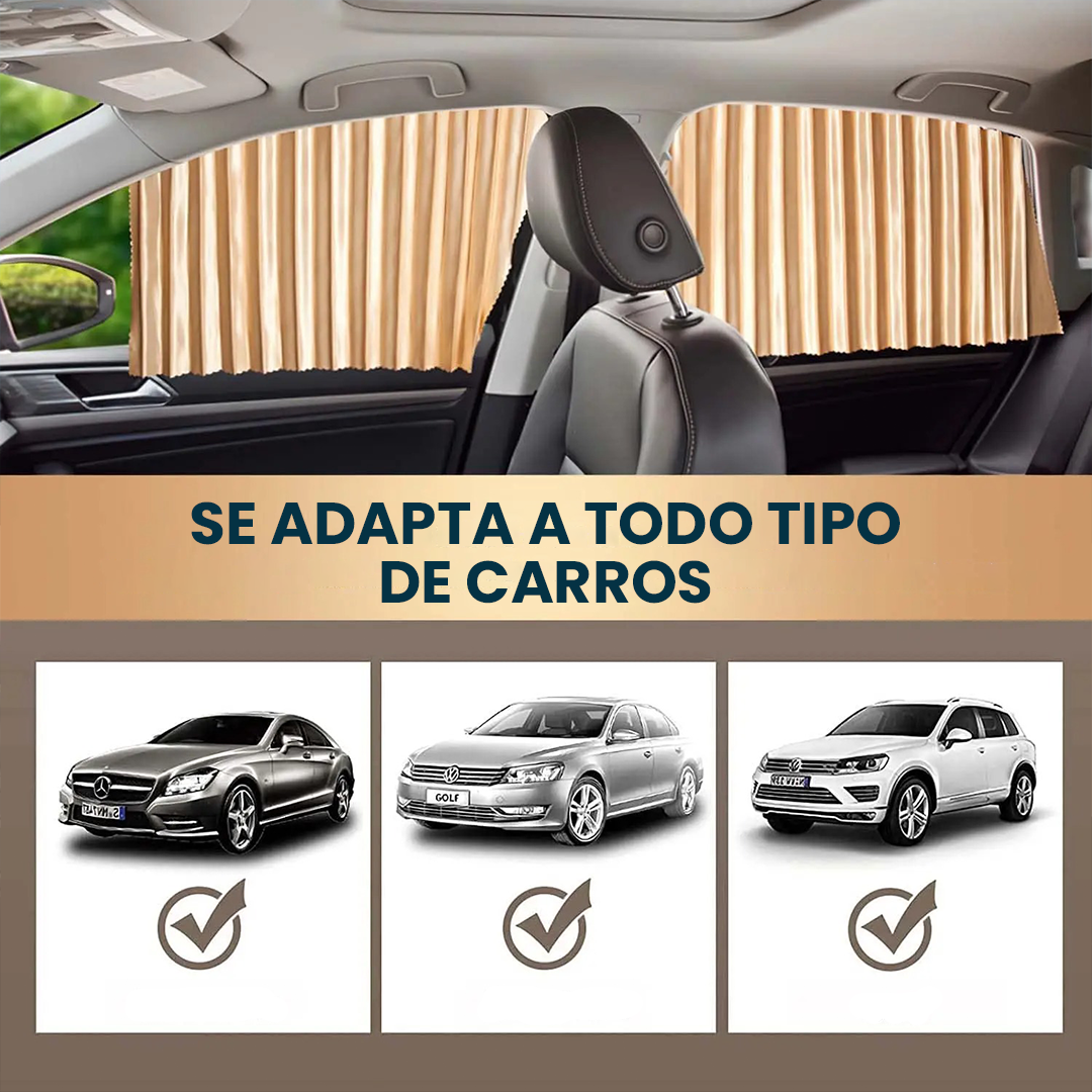 Cortinas Magnéticas para Ventanillas de Carro