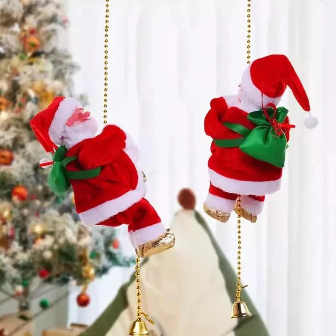 Muñeco Escalador de Papá Noel – ¡El Más Vendido Para Navidad!