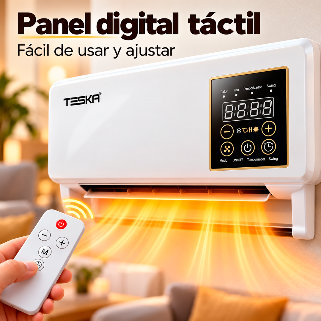 Aire Acondicionado y Calefactor TESKA 2 en 1
