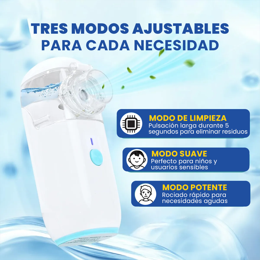 Nebulizador Portátil - Para Niños y Adultos