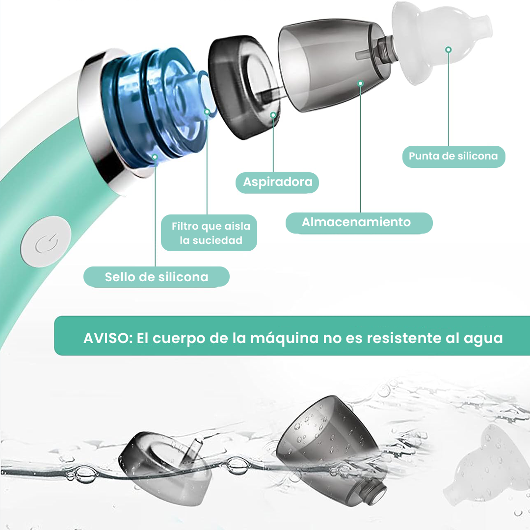 Aspirador Nasal Eléctrico para Bebés