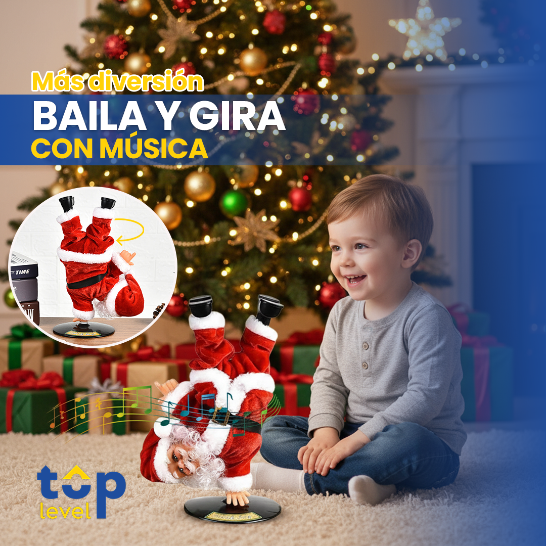 Santa Claus Bailarín Hip Hop Eléctrico