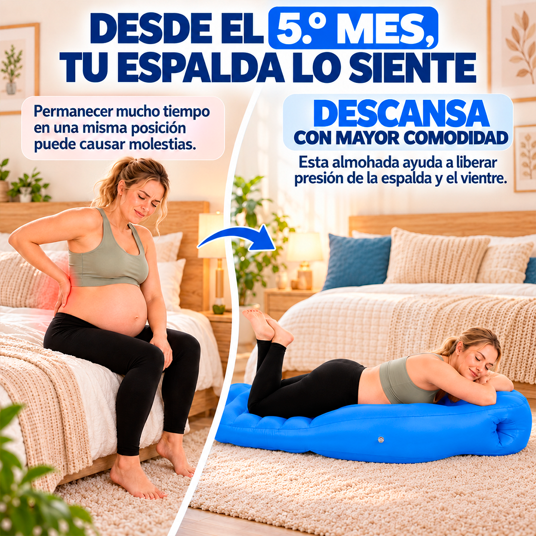 Almohada Inflable para Embarazadas