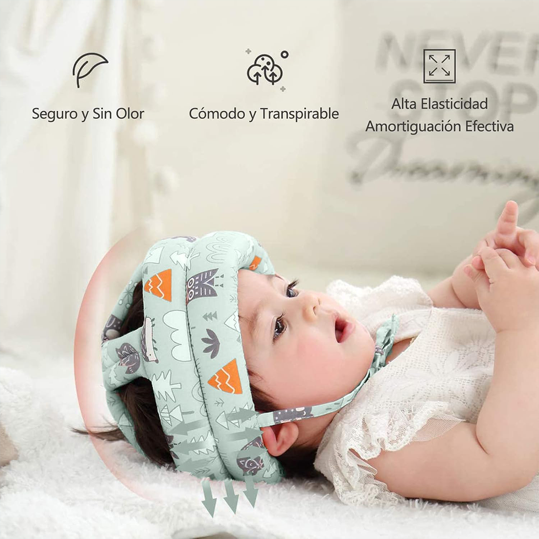 Gorros Antigolpes para Bebés