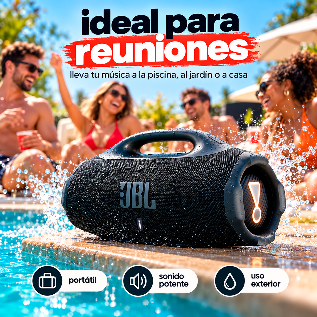 Bocina JBL Boombox 4 Bluetooth Portátil