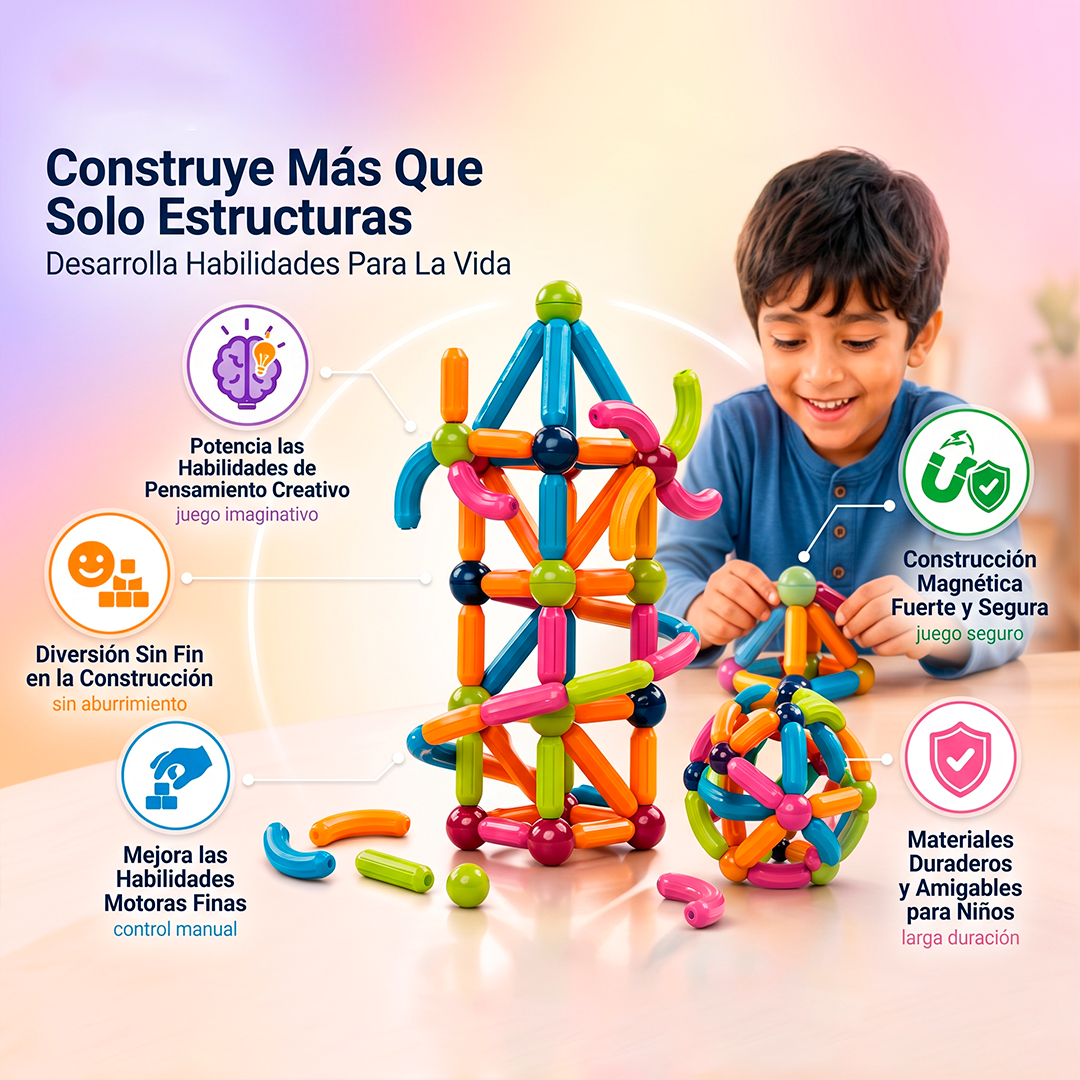 SET DE JUGUETES MAGNETIC STICKS