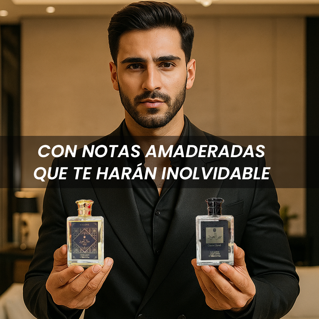 Pack de Perfumes Árabes para Caballeros 2x1