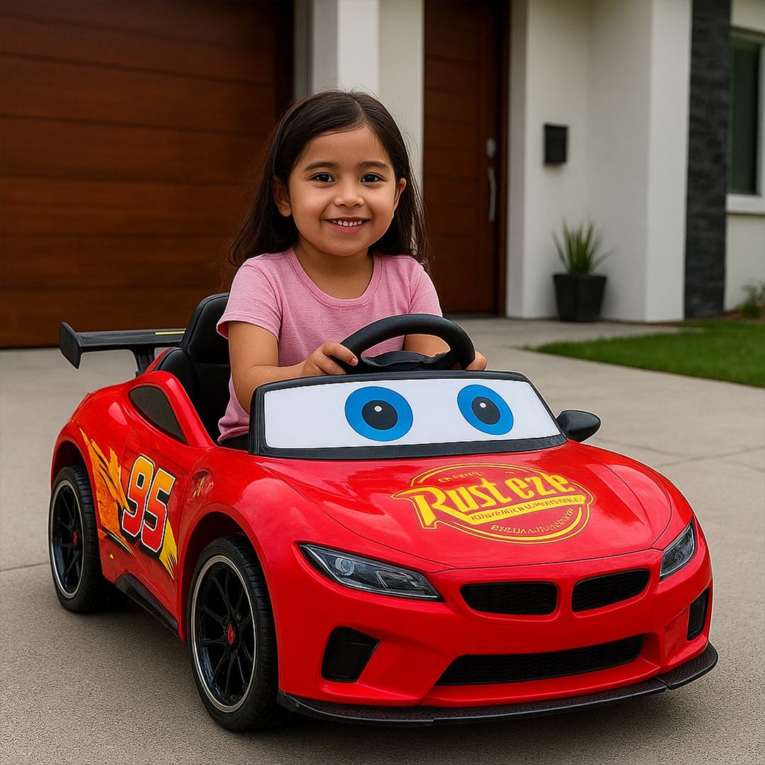 Carro Eléctrico Rayo McQueen Para Niños