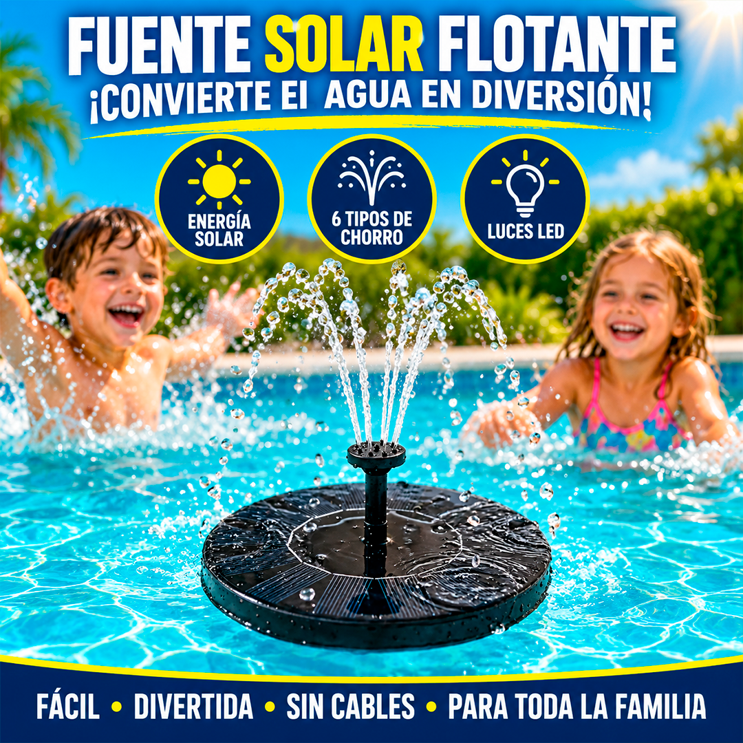 Fuente Solar Flotante