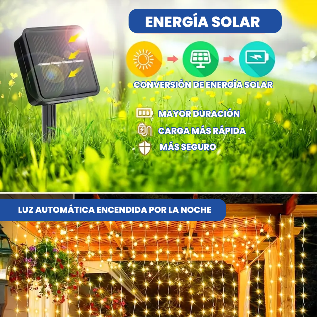 Luces Solares de Navidad PREMIUM