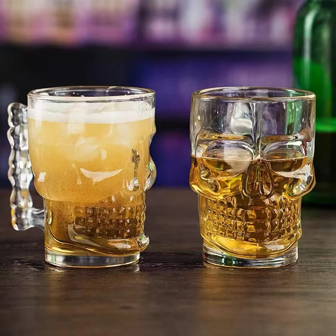 Vasos con Diseño de Calavera - PROMO 2X1