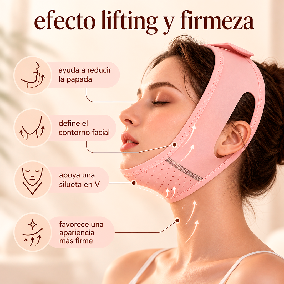 Faja Mentonera Facial Efecto Lifting