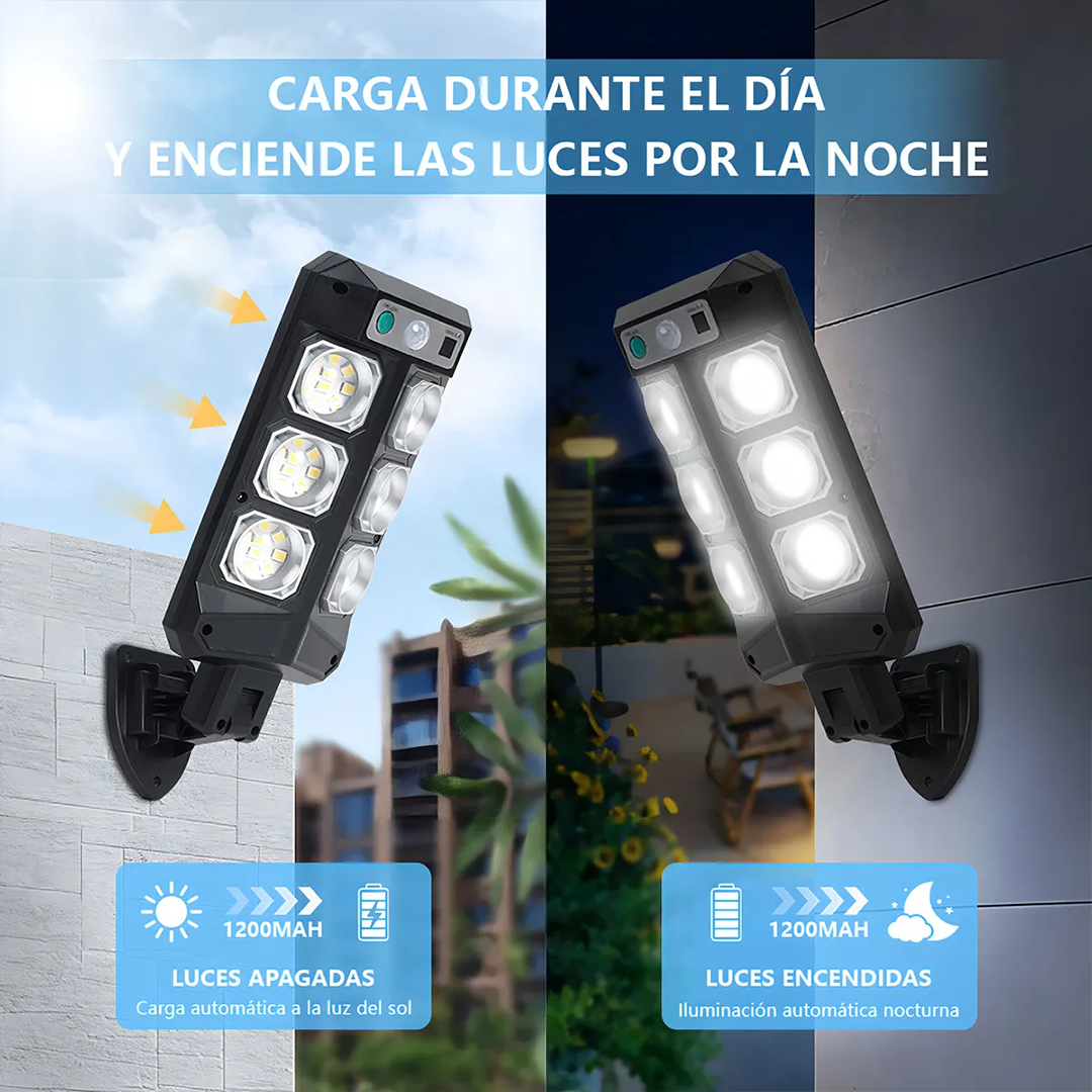 Lámpara Solar LED para Exterior - PROMO 2X1