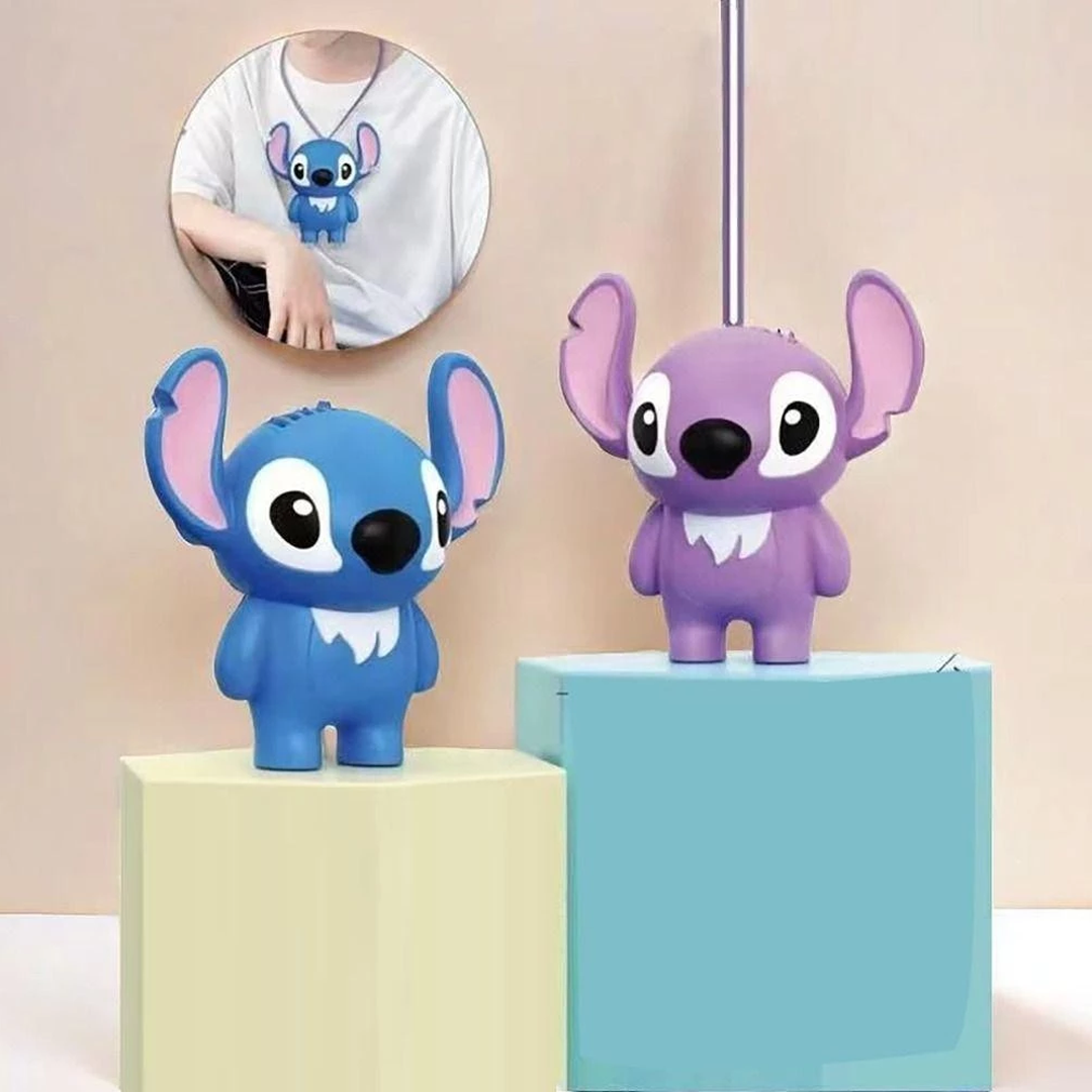 Ventilador Portátil Recargable de Stitch - Promoción 2x1