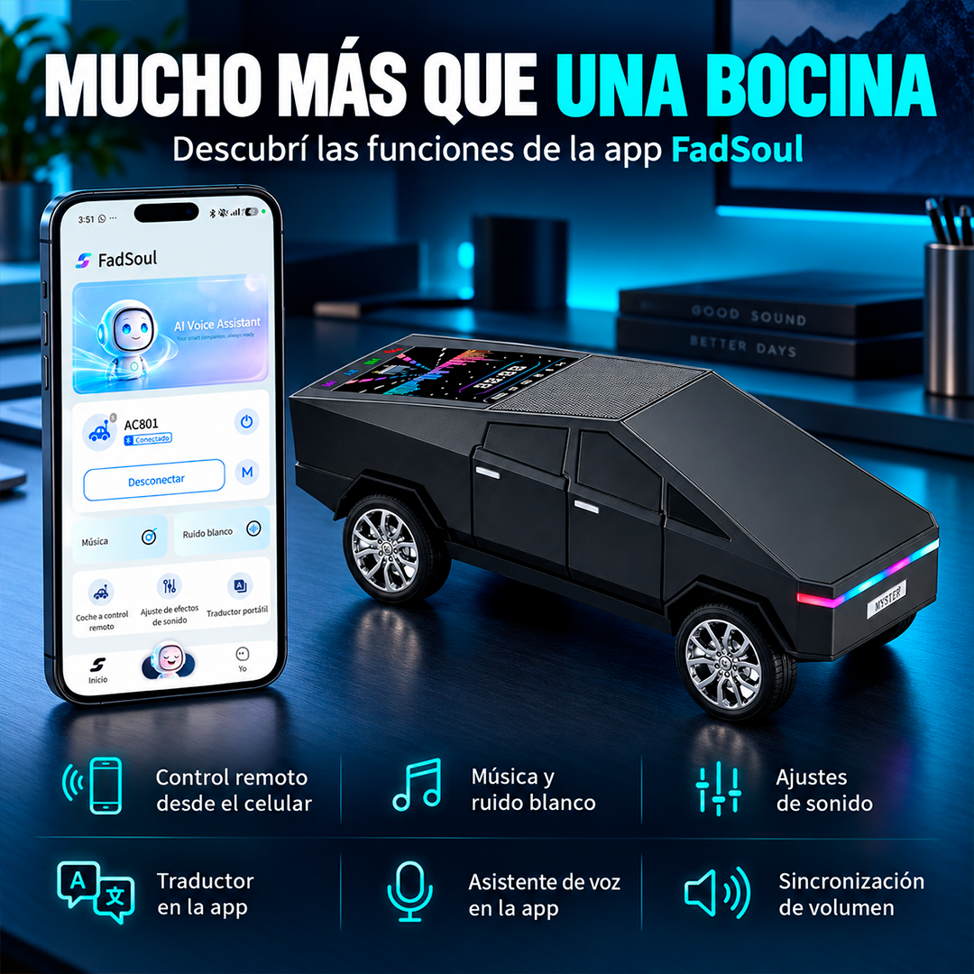 Carro Bocina Bluetooth AC801