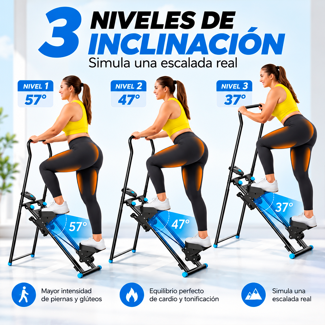 Escalador Vertical Plegable – ¡Entrena desde casa!
