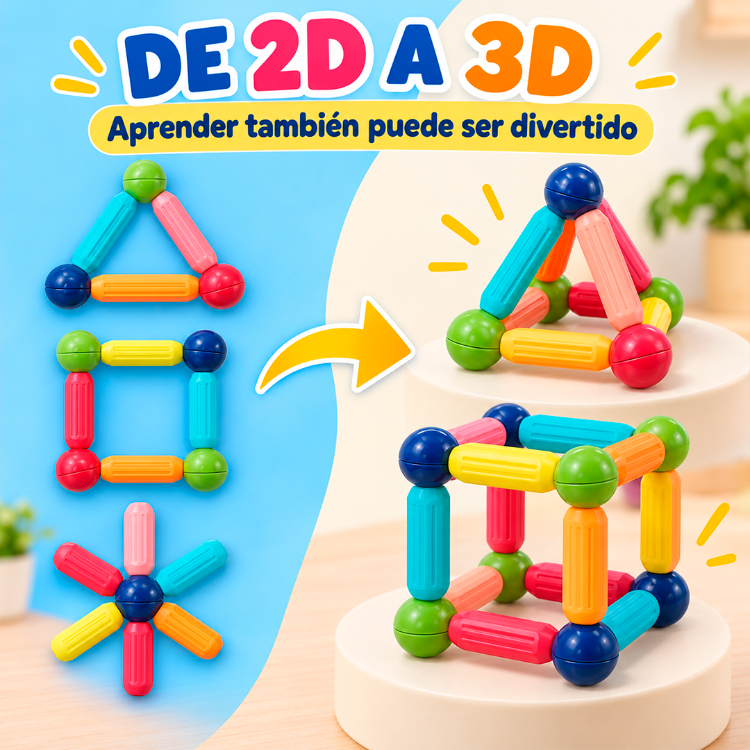 SET DE JUGUETES MAGNETIC STICKS