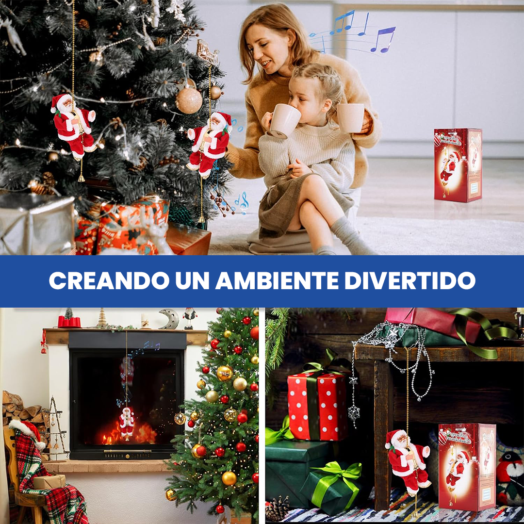 Muñeco Escalador de Papá Noel – ¡El Más Vendido Para Navidad!