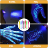 Lápiz de Tinta Invisible con Luz UV - PROMO 6X1