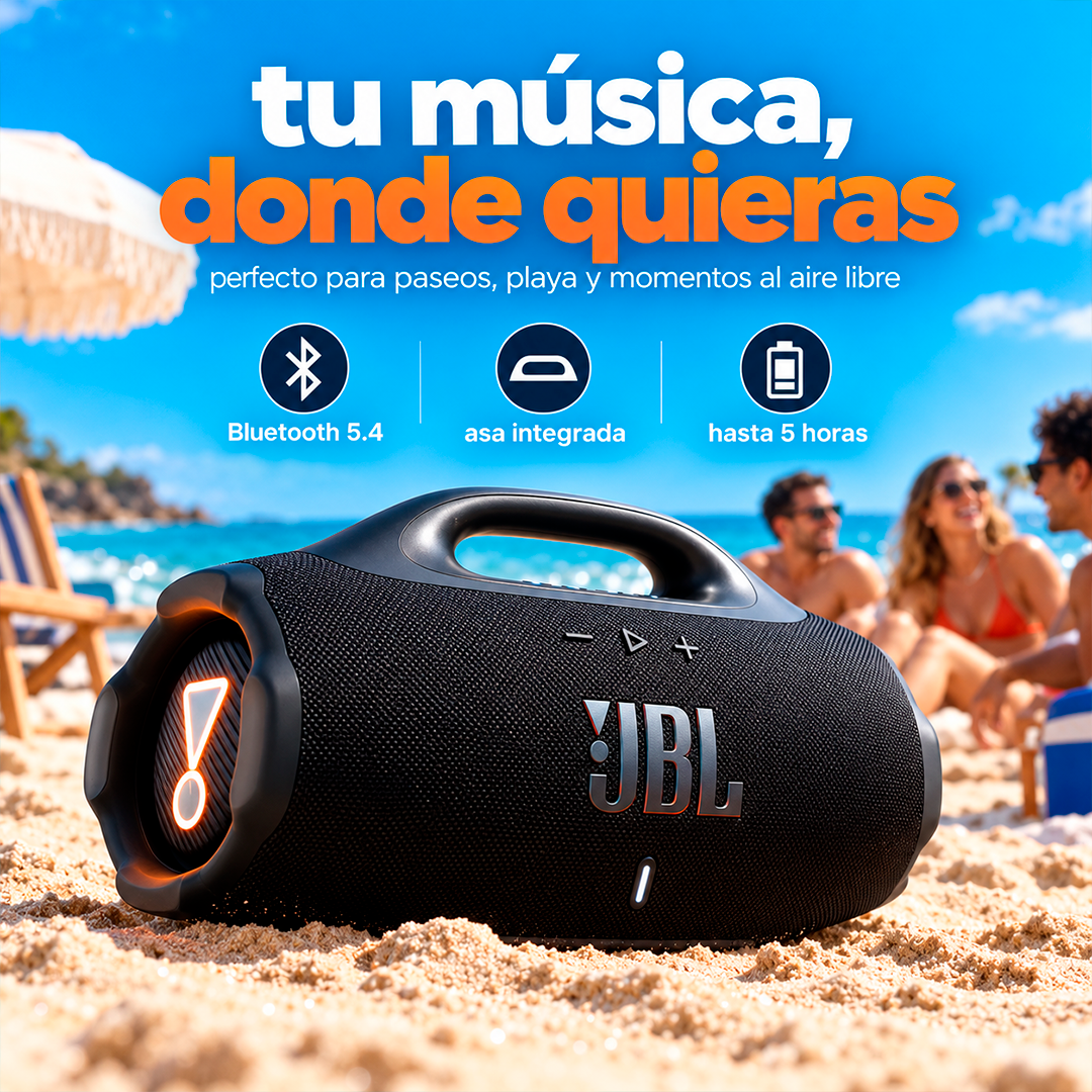 Bocina JBL Boombox 4 Bluetooth Portátil