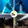 Linterna Frontal Sumergible - Para Buceo, Natación o Pesca