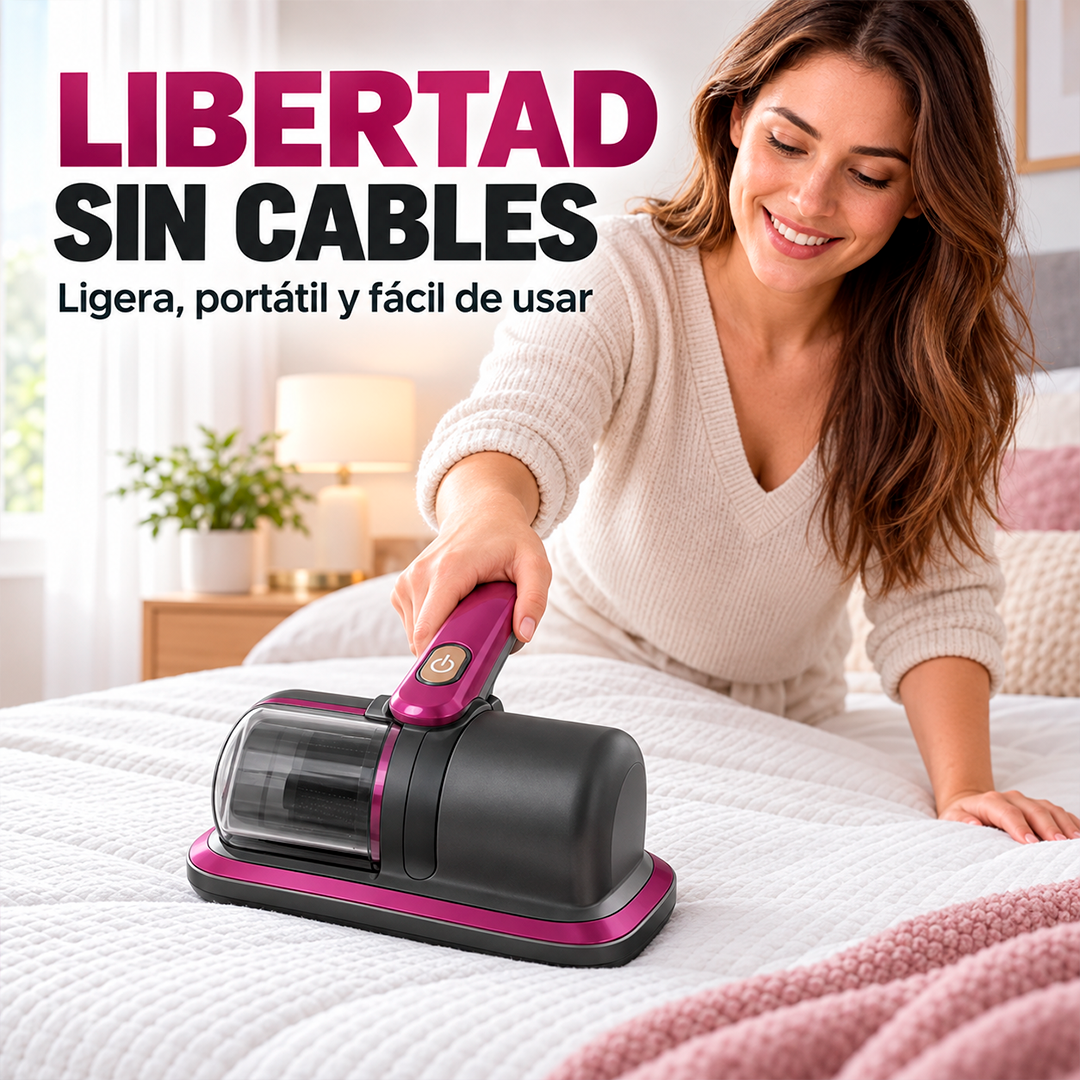 Aspiradora Removedora de Ácaros UV